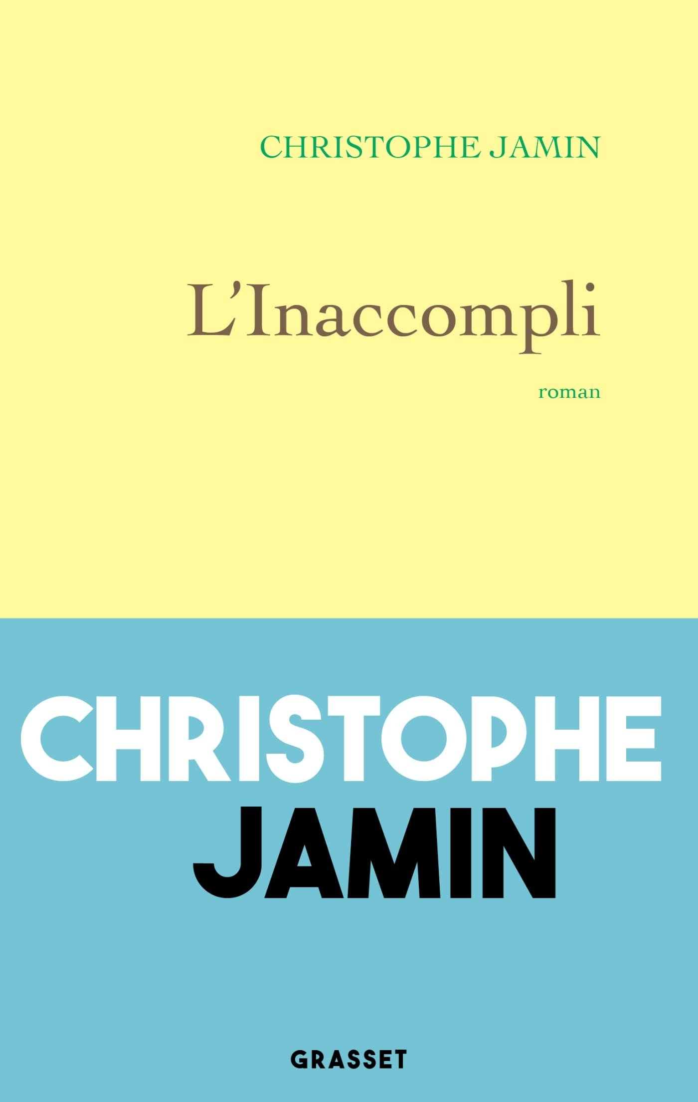 Christophe Jamin – L'inaccompli