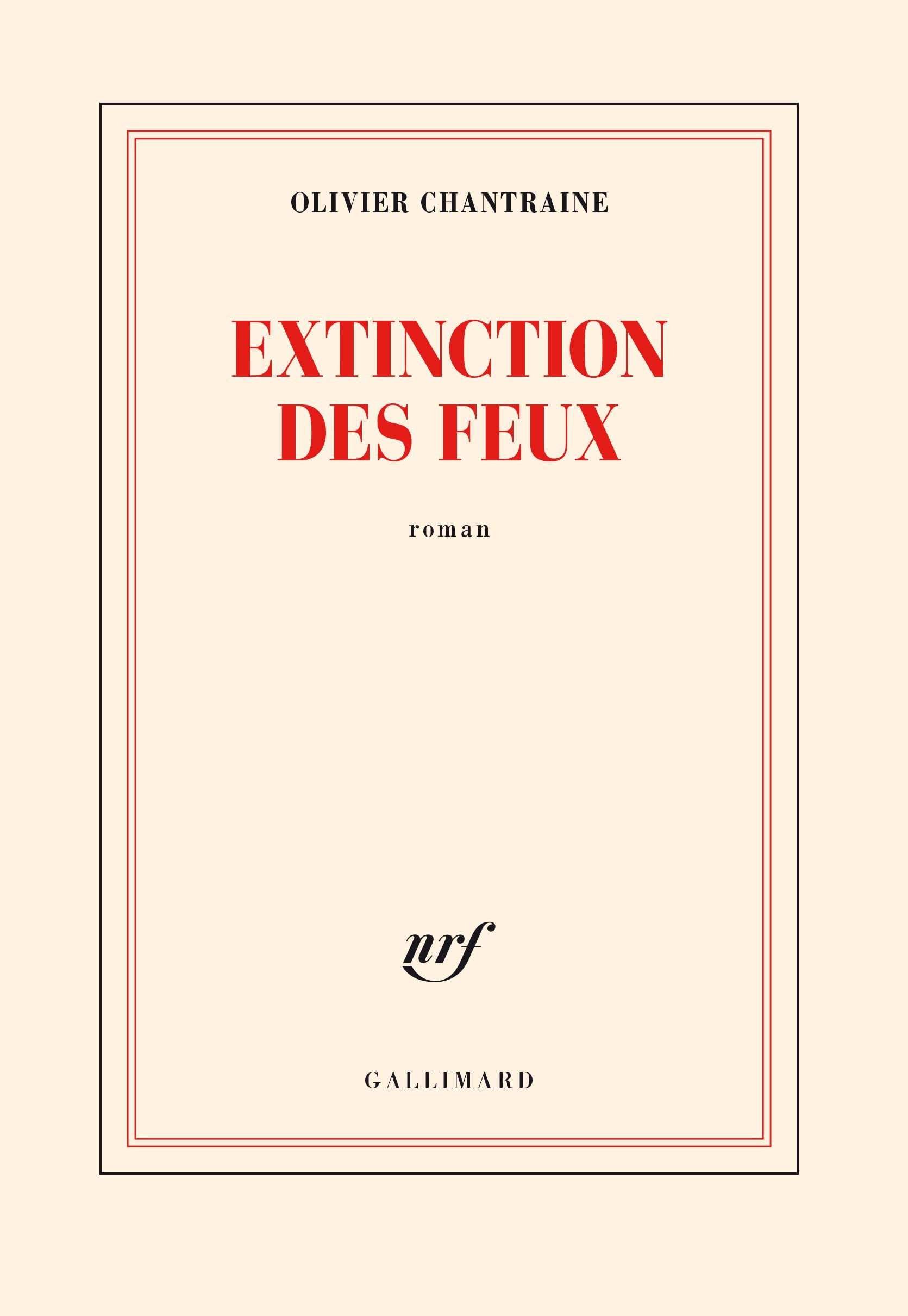 Olivier Chantraine – Extinction des feux