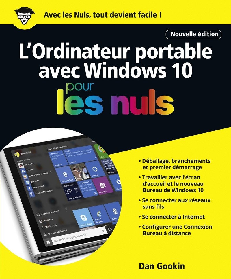 L’ordinateur Portable Avec Windows 10 Pour Les Nuls